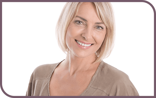 Happy older woman