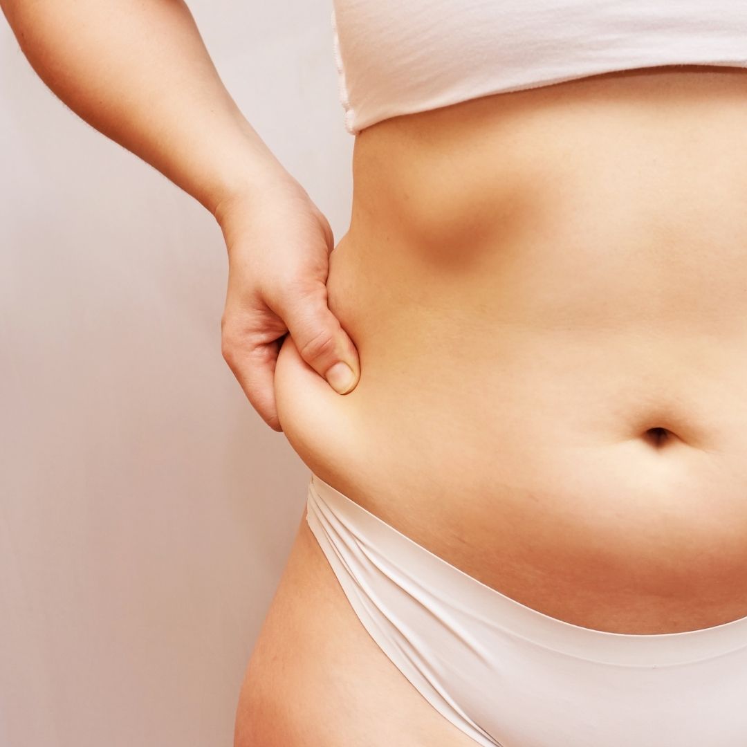 woman's stomach