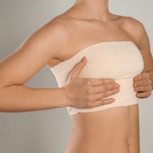 woman with breast lift