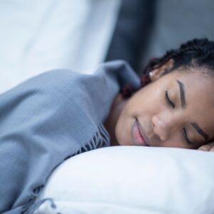 lady sleeping