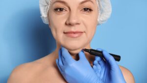 woman getting surgery